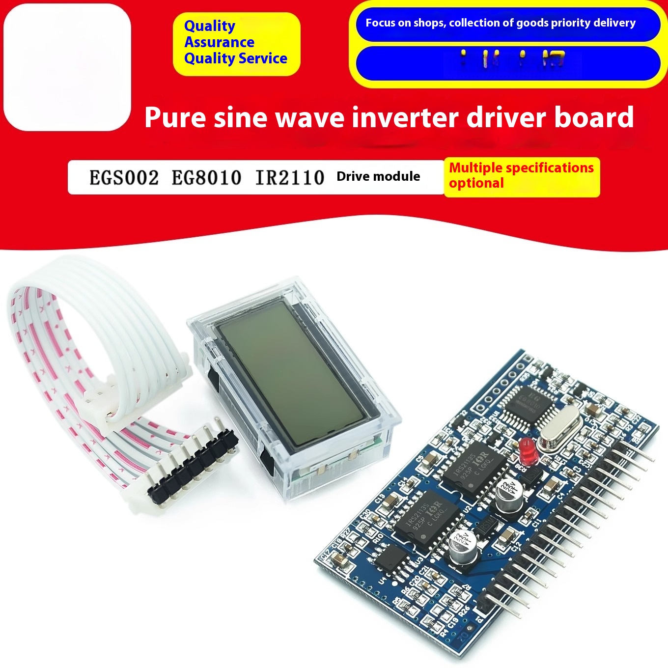Treiberplatine für reine Sinus – Egs002 Pure Sine Wave Inverter Driver Board Bewertung und Preis