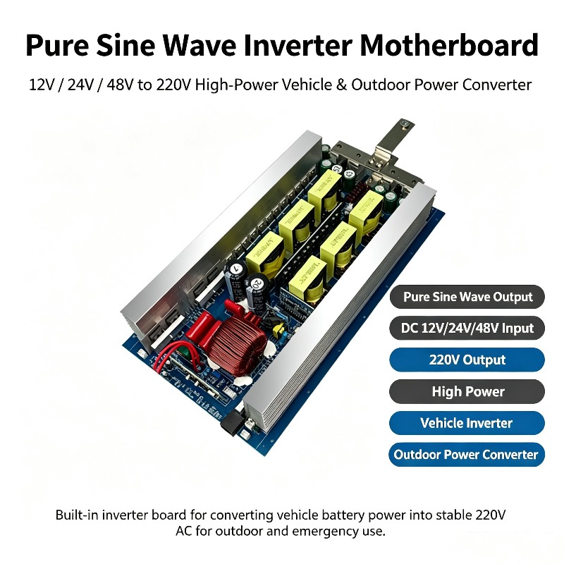 Reine Sinuswellen-Inverter-Hau – Pure Sine Wave Inverter Board 24V 48V Bewertung und Preis