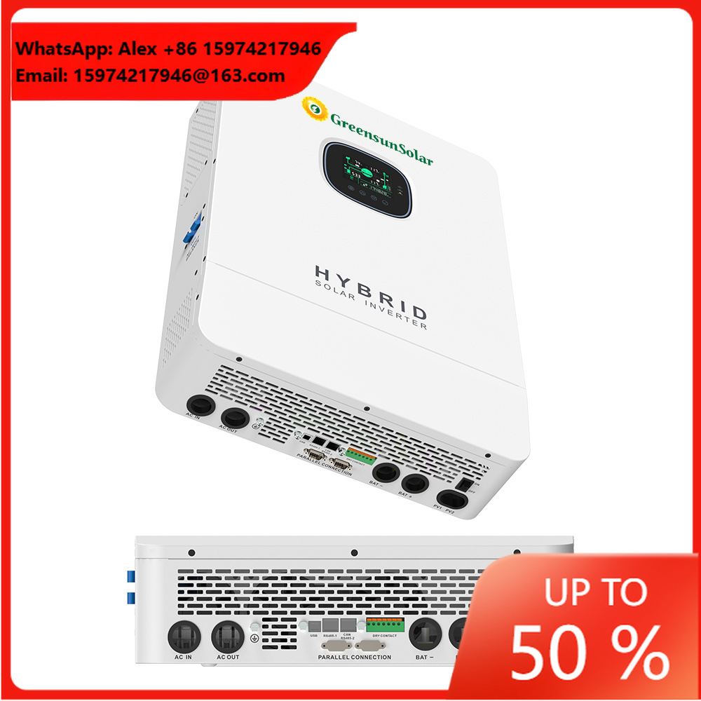 MPPT Solar-Hybrid-Wechselricht – Hybrid Solar Inverter 5.5Kw Mppt 48V Bewertung und Preis
